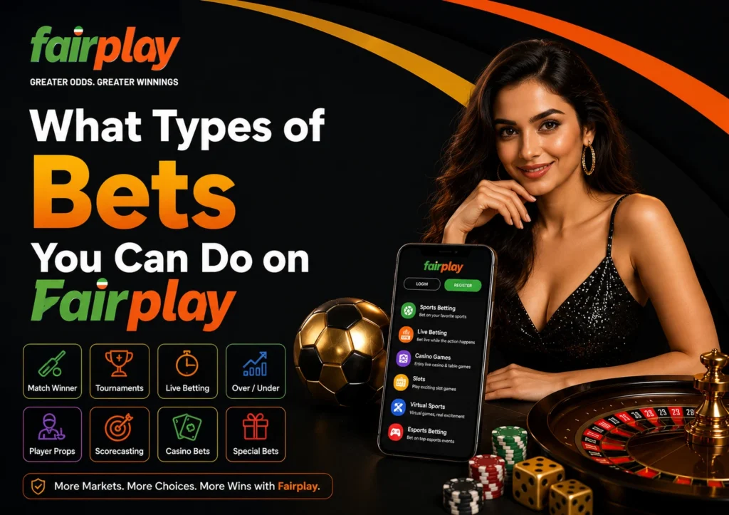 What Types of Bets You Can Do on Fairplay